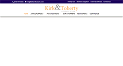 Desktop Screenshot of kirkandtoberty.com