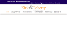 Tablet Screenshot of kirkandtoberty.com